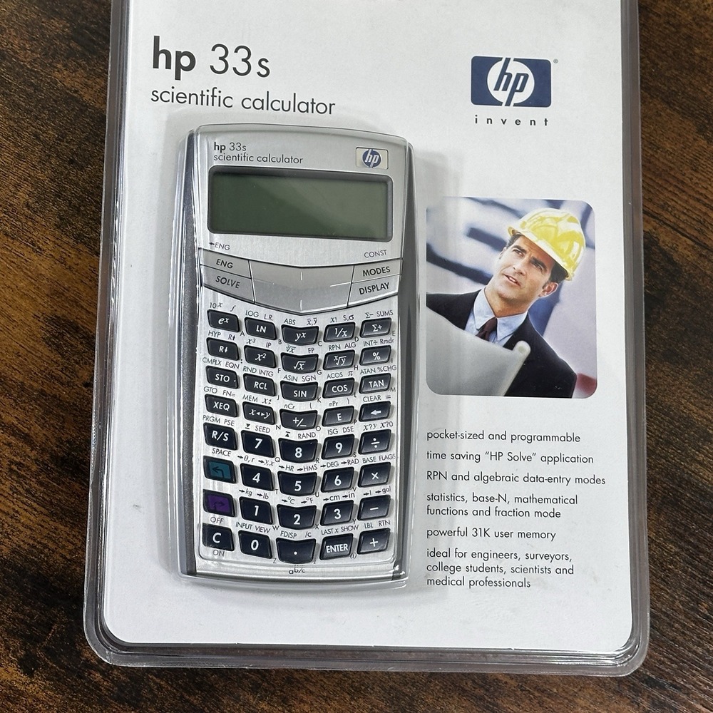 hp 33s scientific calculator BRAND‎ NEW SEALED